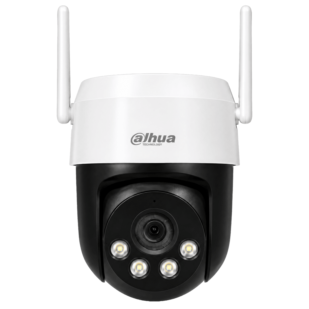 Cámara Wi-Fi PTZ Exterior Dahua 360° Alarma y Visión Color Blanco1