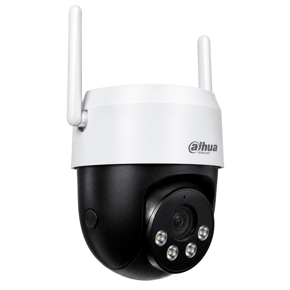 Cámara Wi-Fi PTZ Exterior Dahua 360° Alarma y Visión Color Blanco2