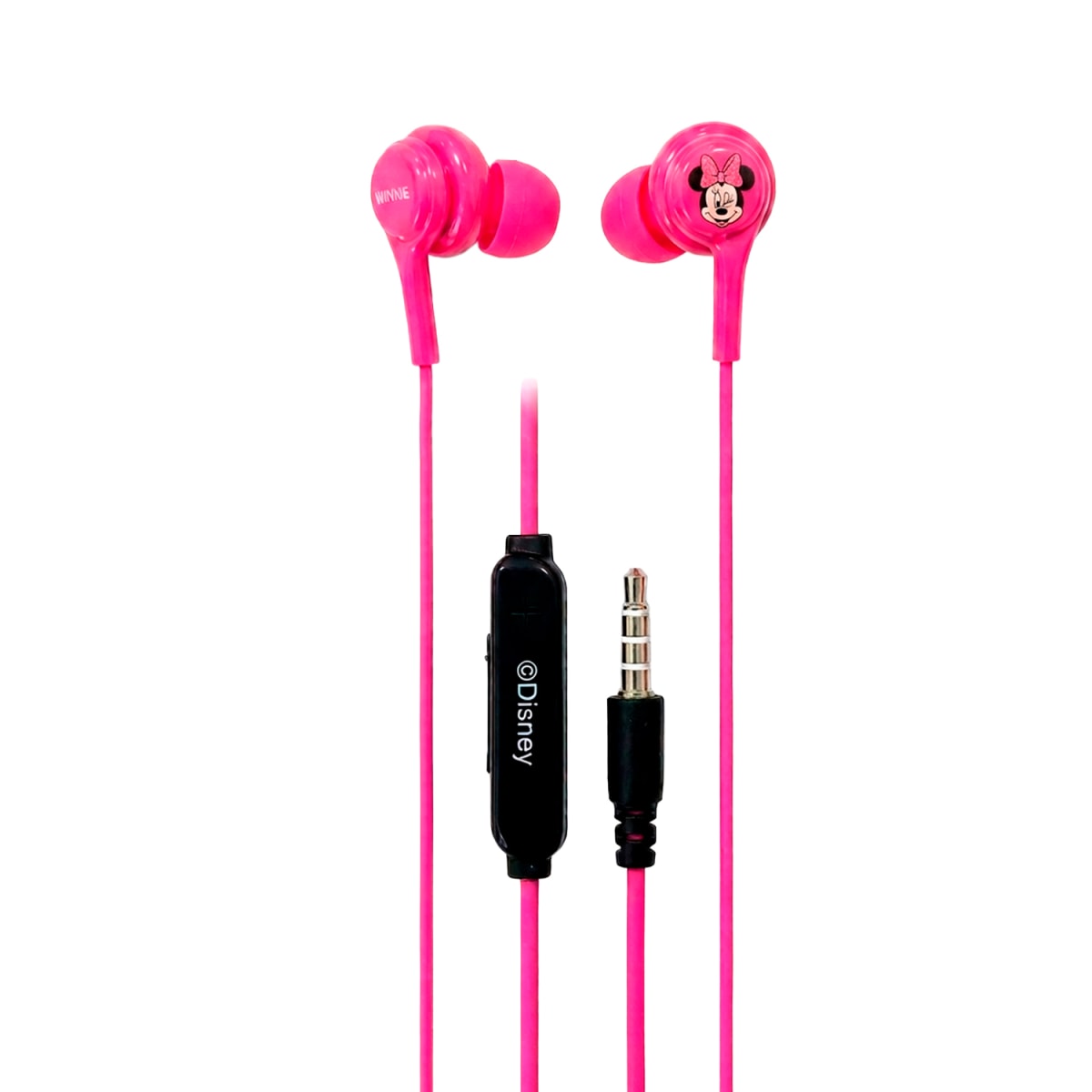 Earphone Hot Fun Face Disney Minnie Jack 3.5mm3