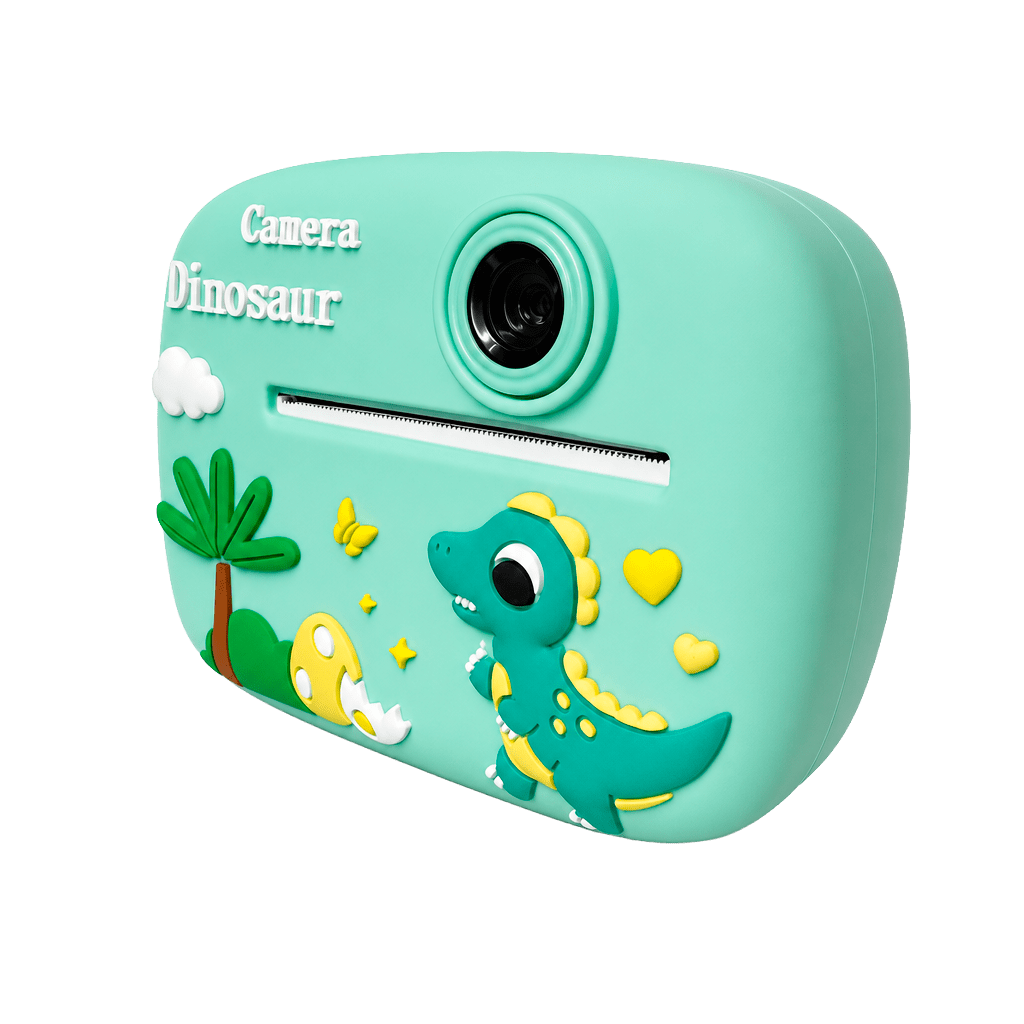 Cámara Instantánea Infantil Full Hd Dinosaurio Niño5