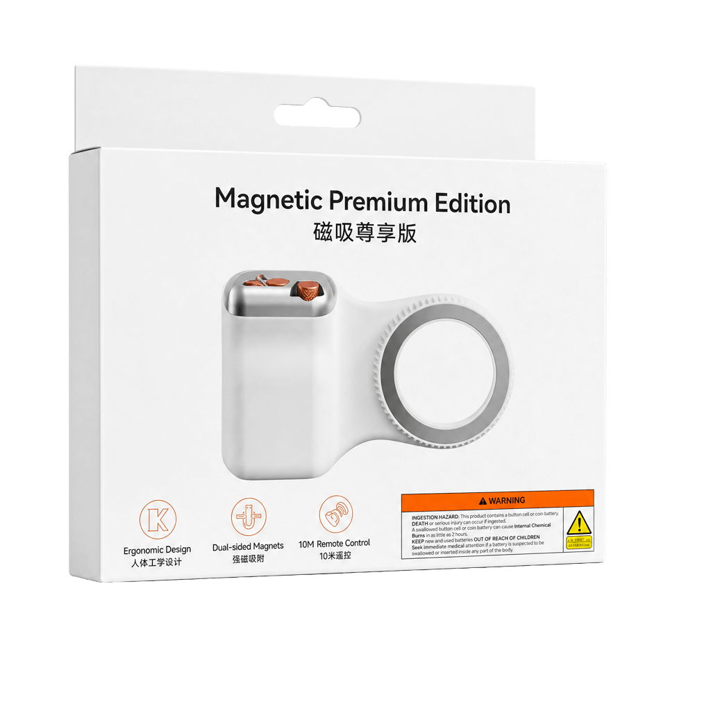 Grip Magnético MagSafe con Control Remoto Bluetooth5