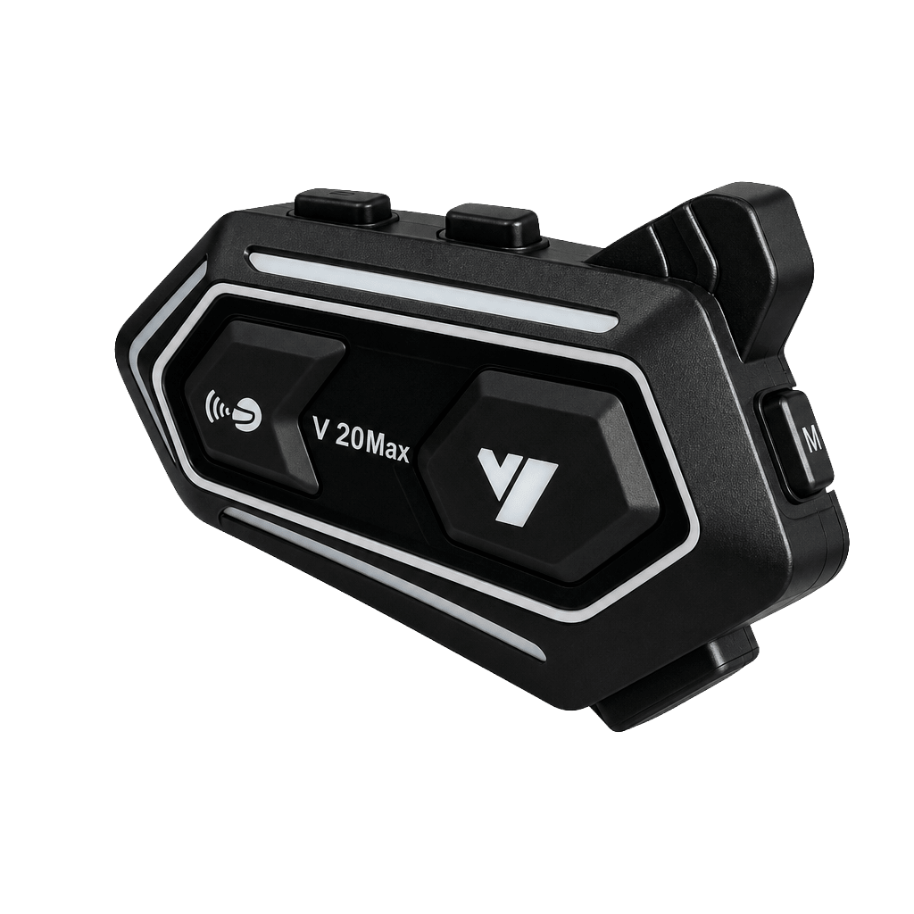 Intercomunicador Bluetooth Y20 Max Casco Moto LED RGB2