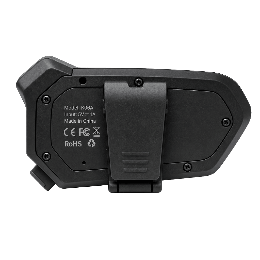 Intercomunicador Bluetooth K06A Casco Moto LED RGB 4.02