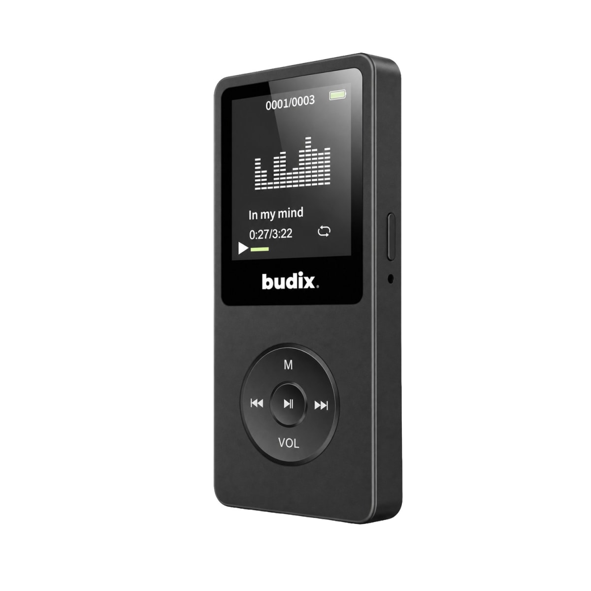 Reproductor MP3 Budix BU-MP3 Bluetooth Radio FM Micro SD3