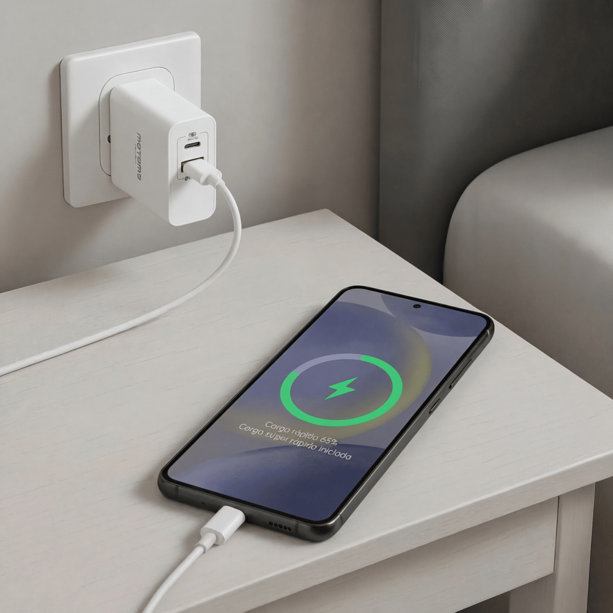 Cargador de Pared PD006 65W Tipo C3