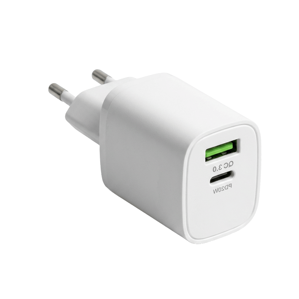 Cargador de Pared Motomo PD-L20 Dual 20W SIN CABLE2