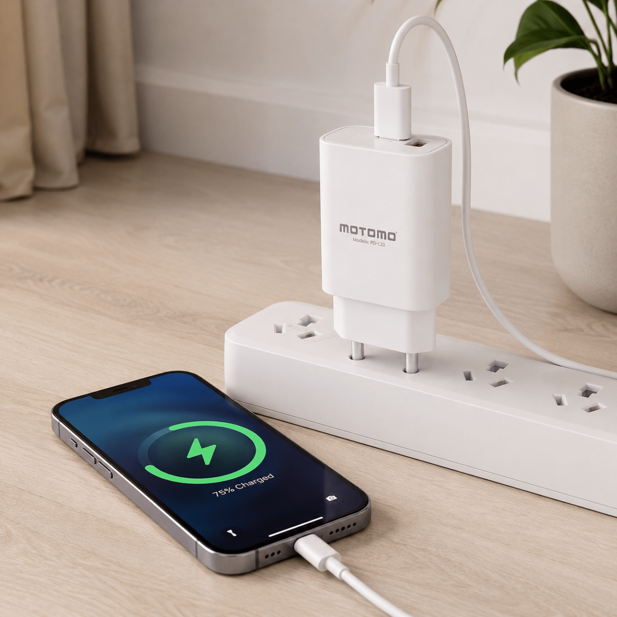 PD-L20 20W Dual Cable Lightning4