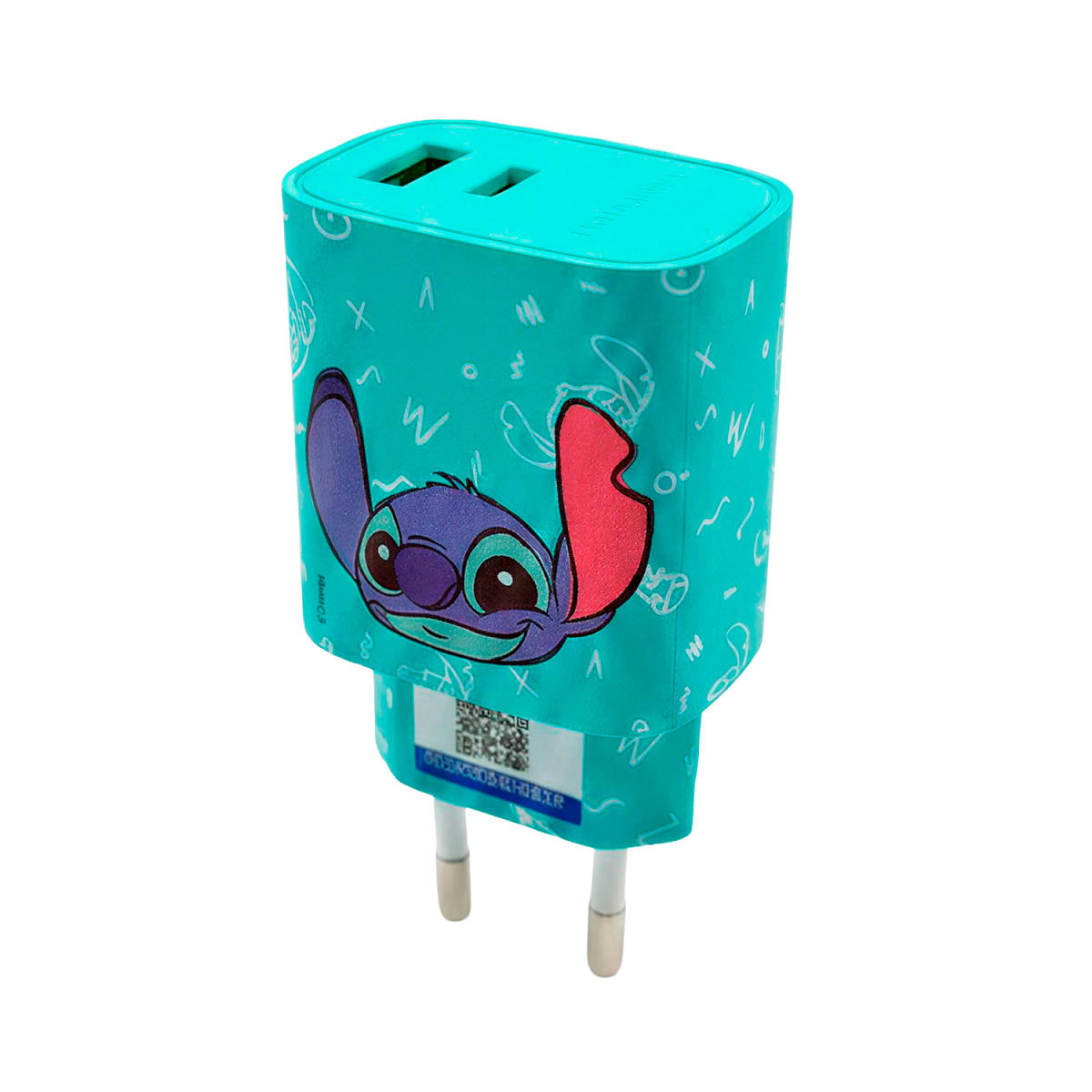 Cargador Rapido SEC Disney Sticht Verde 20W Con Cable Tipo C1