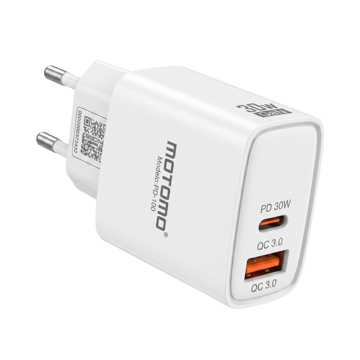 Cargador Rápido Certificado 30w Gan Sin Cable3