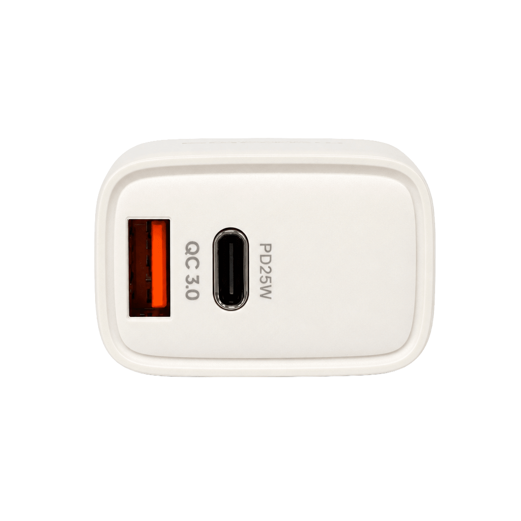 Cargador Rápido Certificado 25W PD 3.0 sin cable3