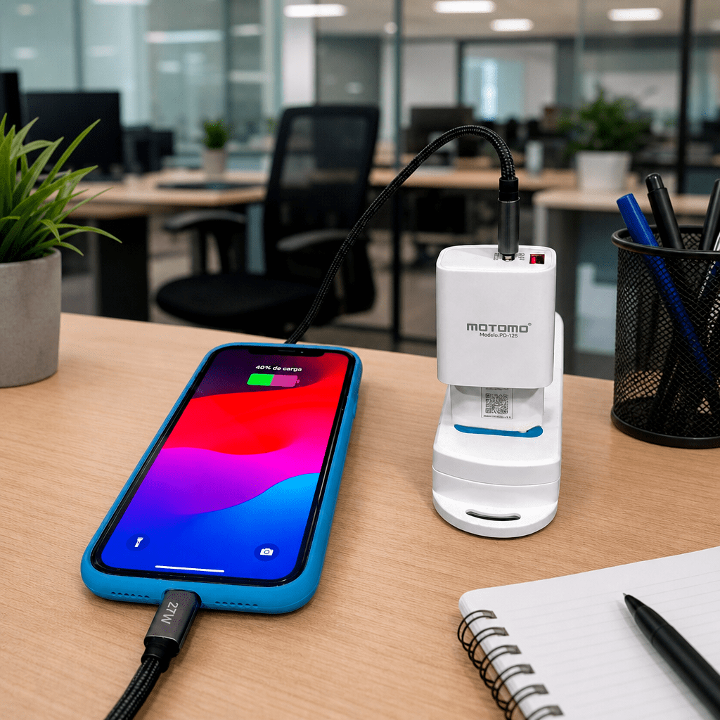 Cargador Rápido Certificado 25W PD 3.0 sin cable5