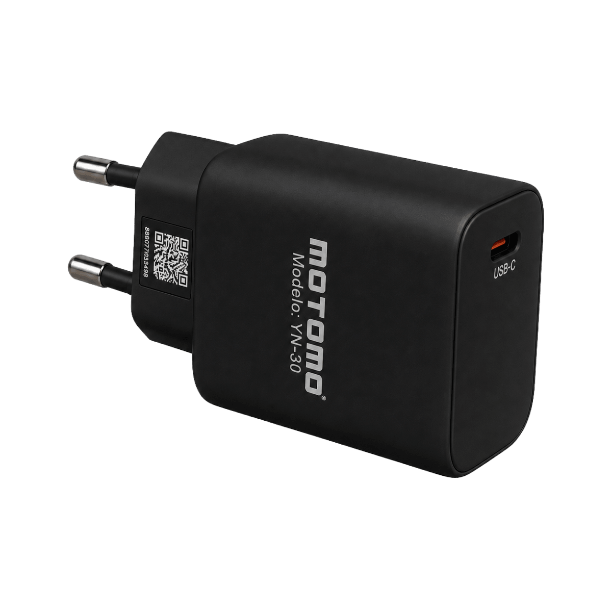 Cargador Rápido GaN SEC 30W USB-C PD YN-30 Negro2