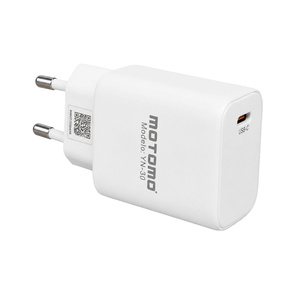 Cargador Rápido GaN SEC 30W USB-C PD YN-30 Blanco3