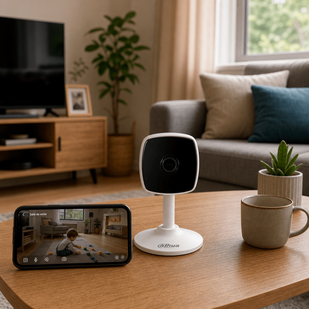 Camara Interior DAHUA CUBE A1 INDOOR COMPACT Wi-Fi5