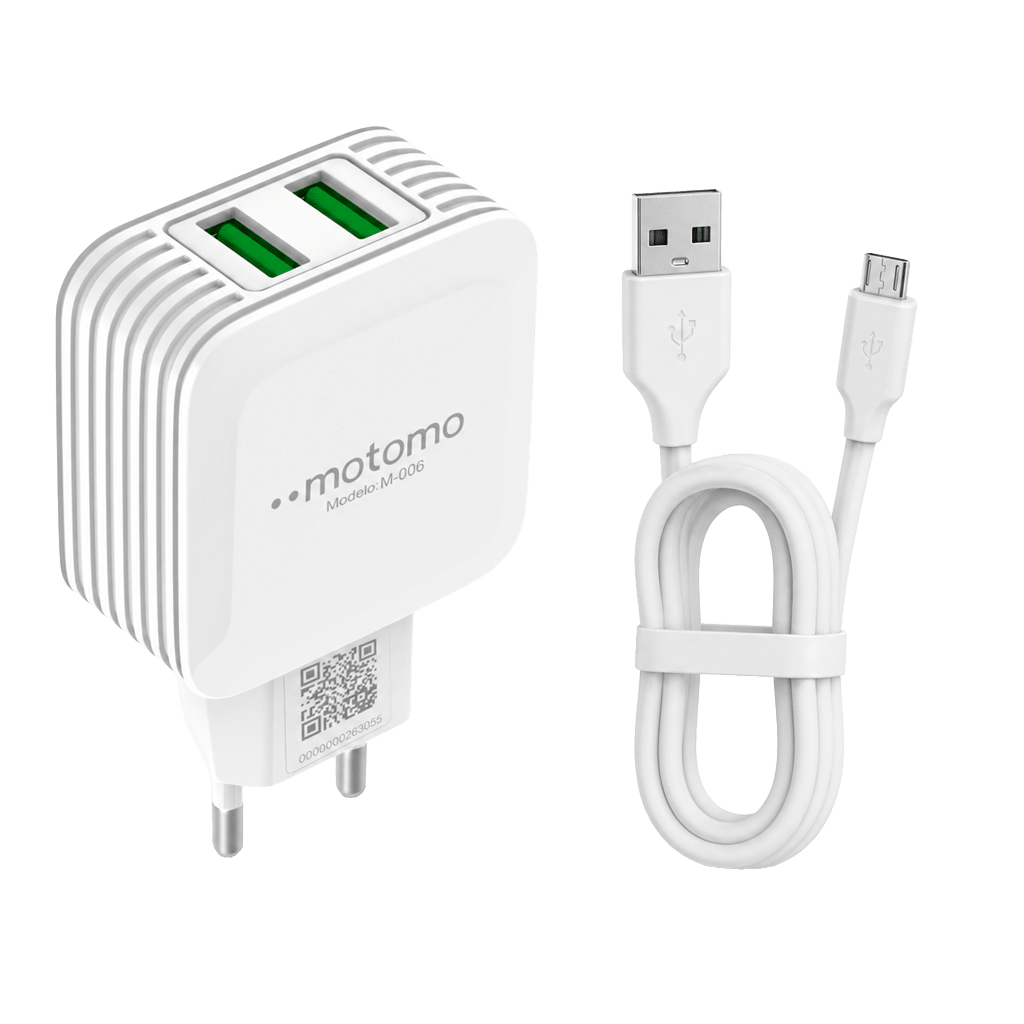 Cargador de Pared MO-006 Con Cable Micro USB3