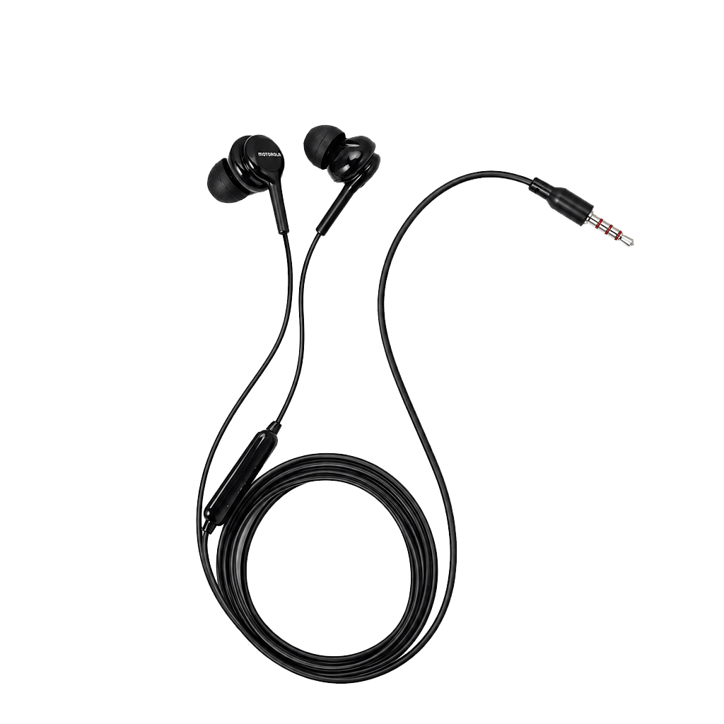 Audífonos In-ear Motomo Ph-44 Negro Control Volumen3