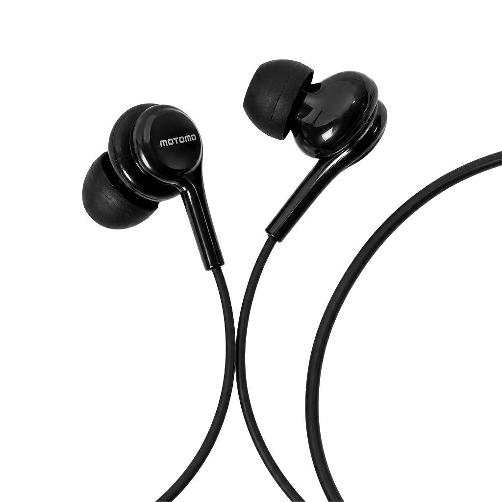 Audífonos In-ear Motomo Ph-44 Negro Control Volumen2