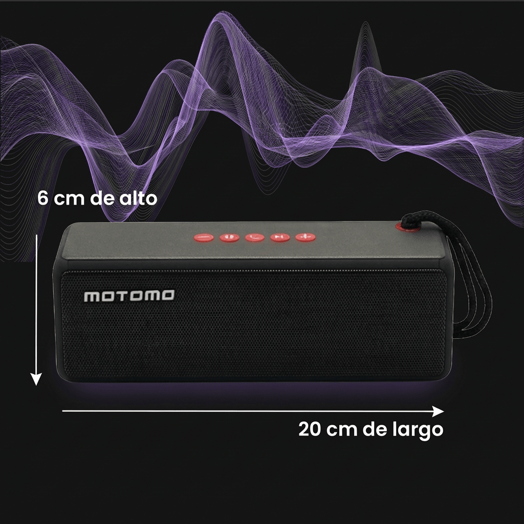 Parlante portátil Motomo Boss10