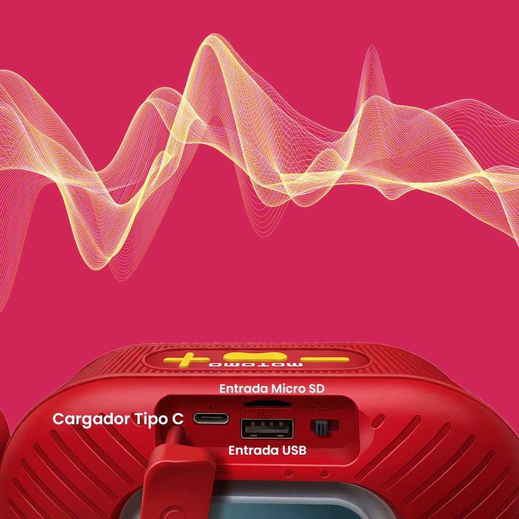 Motomo Muva BT Rojo5