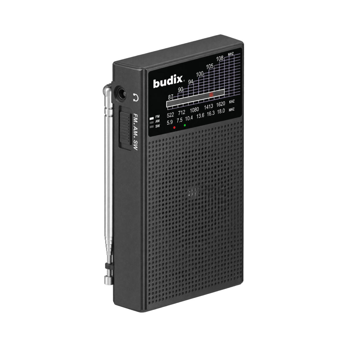 Radio Portátil Budix BU-RADIO Bandas FM/AM/SW 5V2