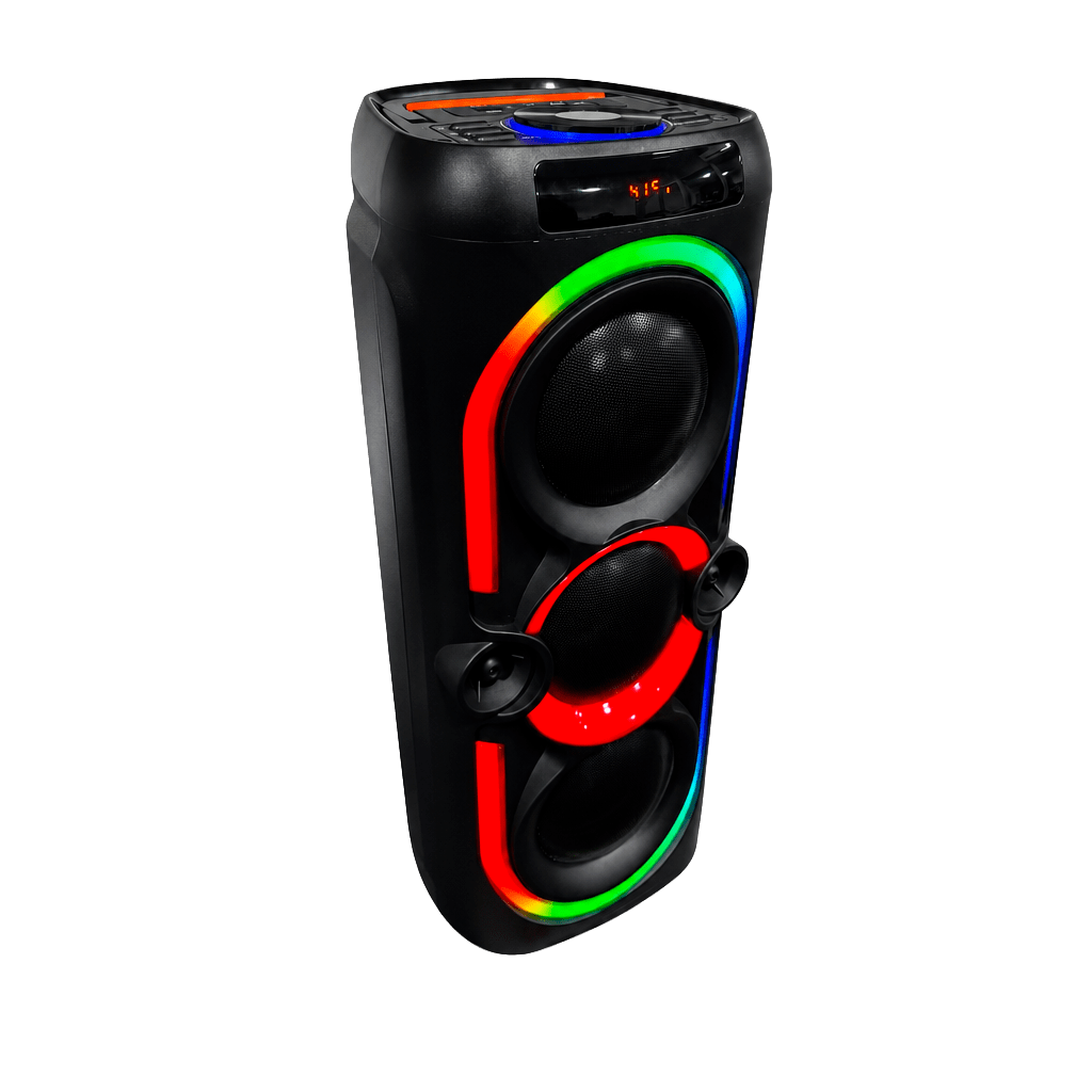 Parlante Bluetooth Karaoke Microfono RGB ABS-43022