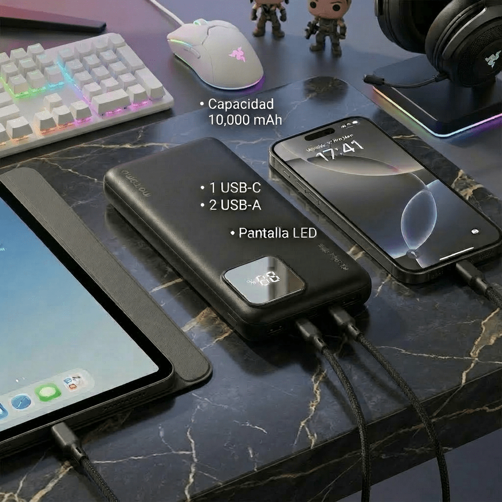 Powerbank Motomo MO-22L 10.000 mAh6