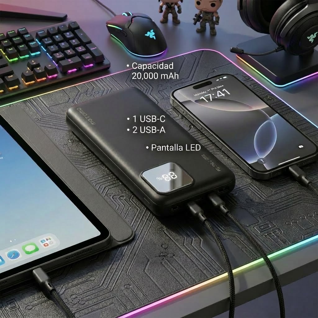 Powerbank Motomo MO-34L 22.5W5