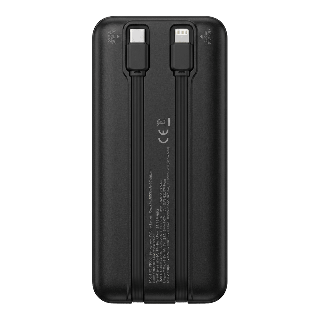Powerbank Cargador Portátil 20000mAh 22.5W PD Motomo2