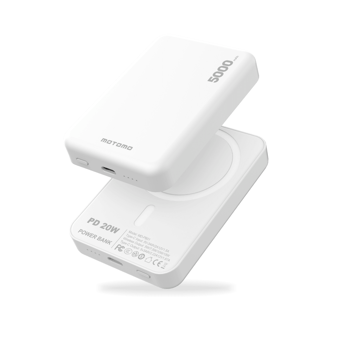 Power Bank MO-MAGNET-5K 5000mah Magnetico Magsafe 20w 2