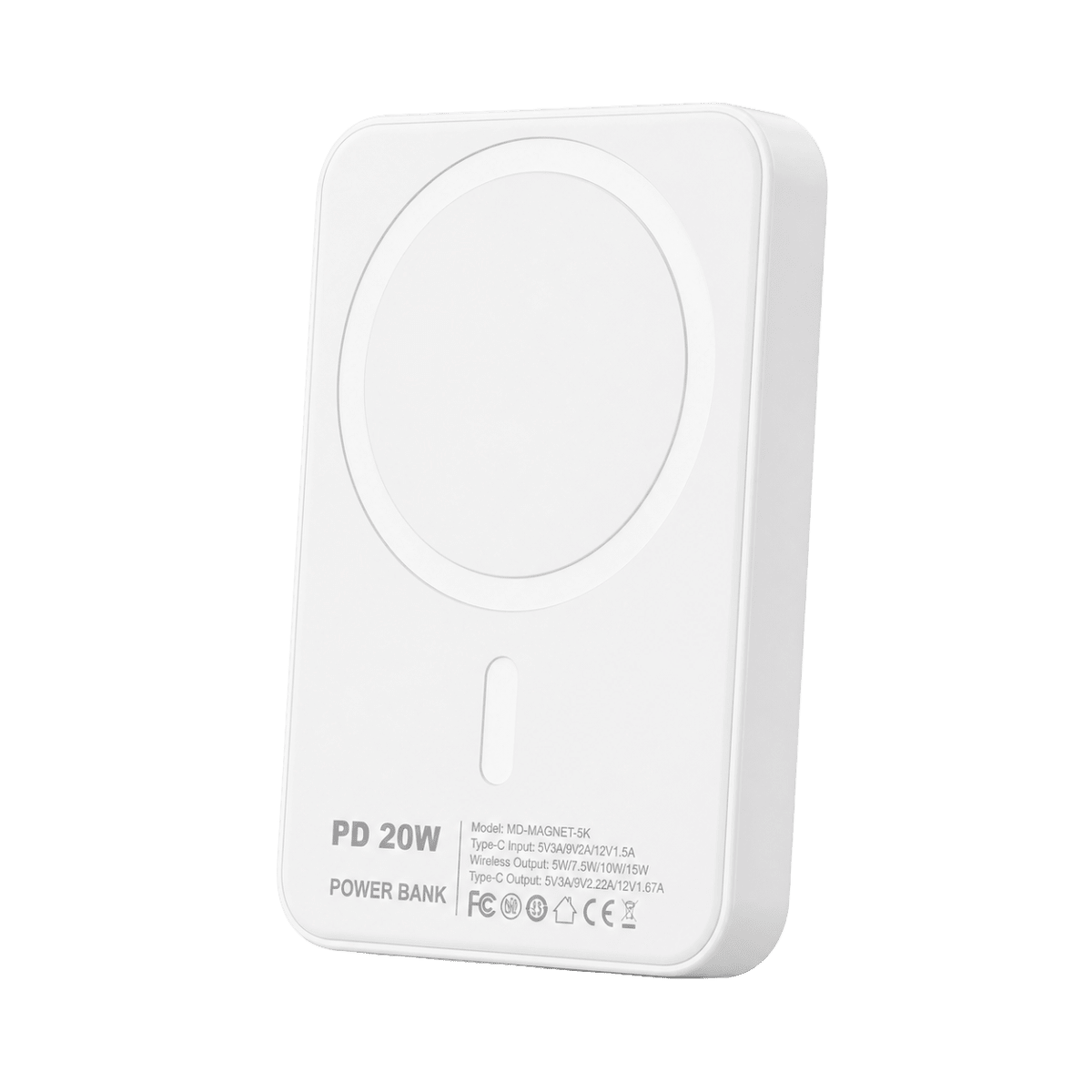 Power Bank MO-MAGNET-5K 5000mah Magnetico Magsafe 20w4