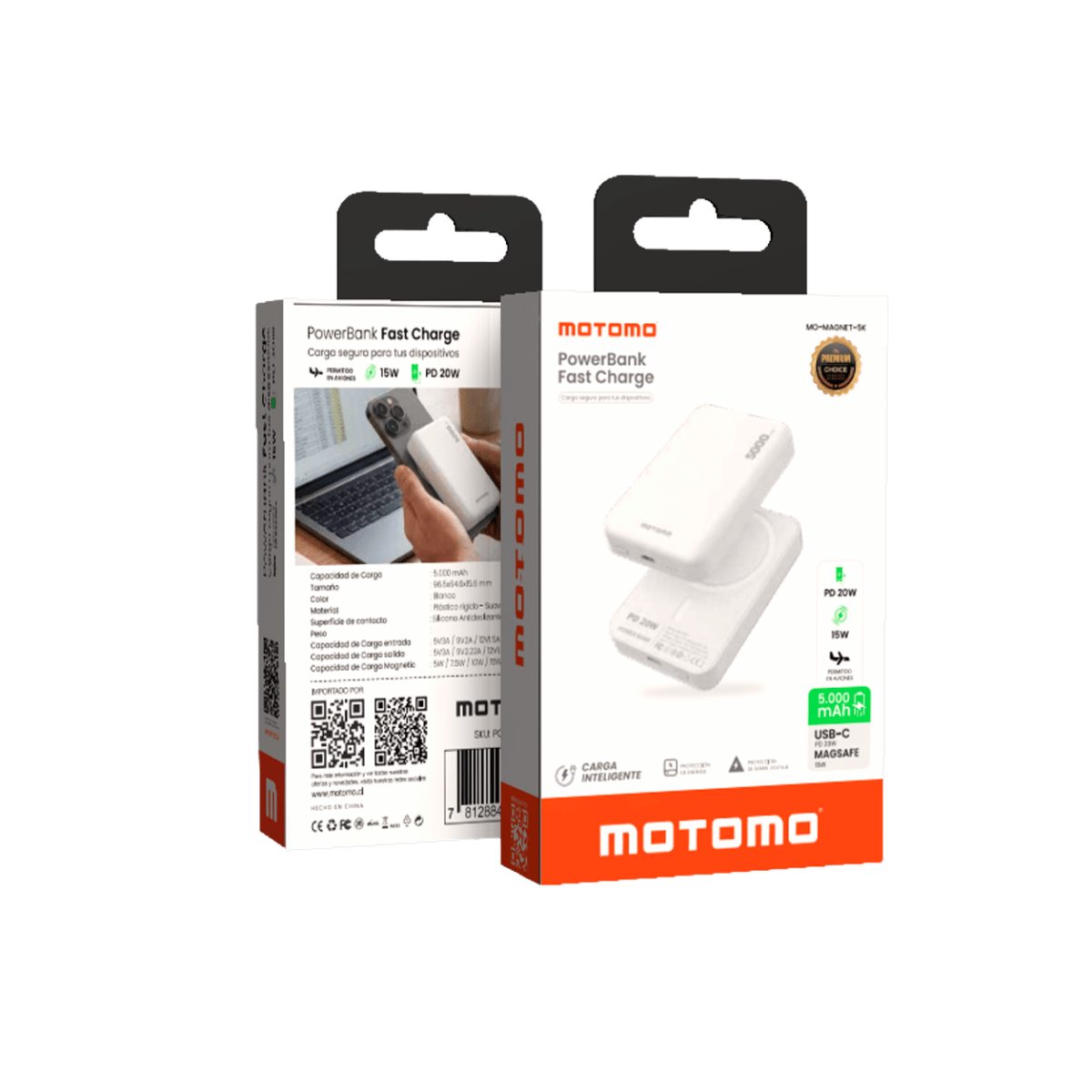 Power Bank MO-MAGNET-5K 5000mah Magnetico Magsafe 20w6