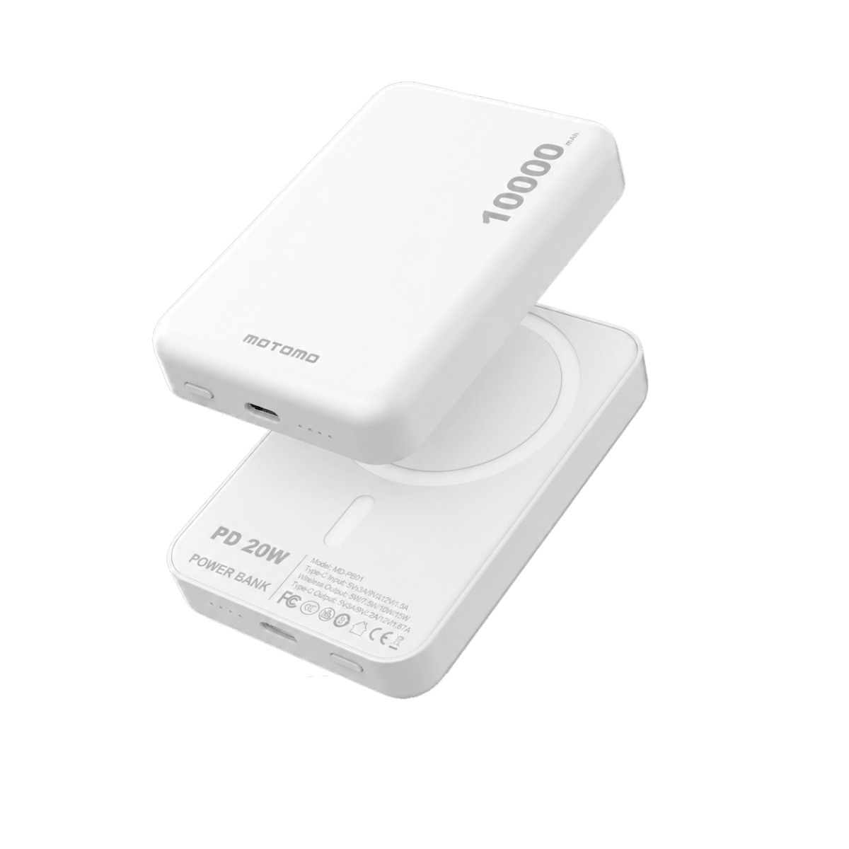 Power Bank MO-MAGNET-10K 10000mah Magnético Magsafe 20w2