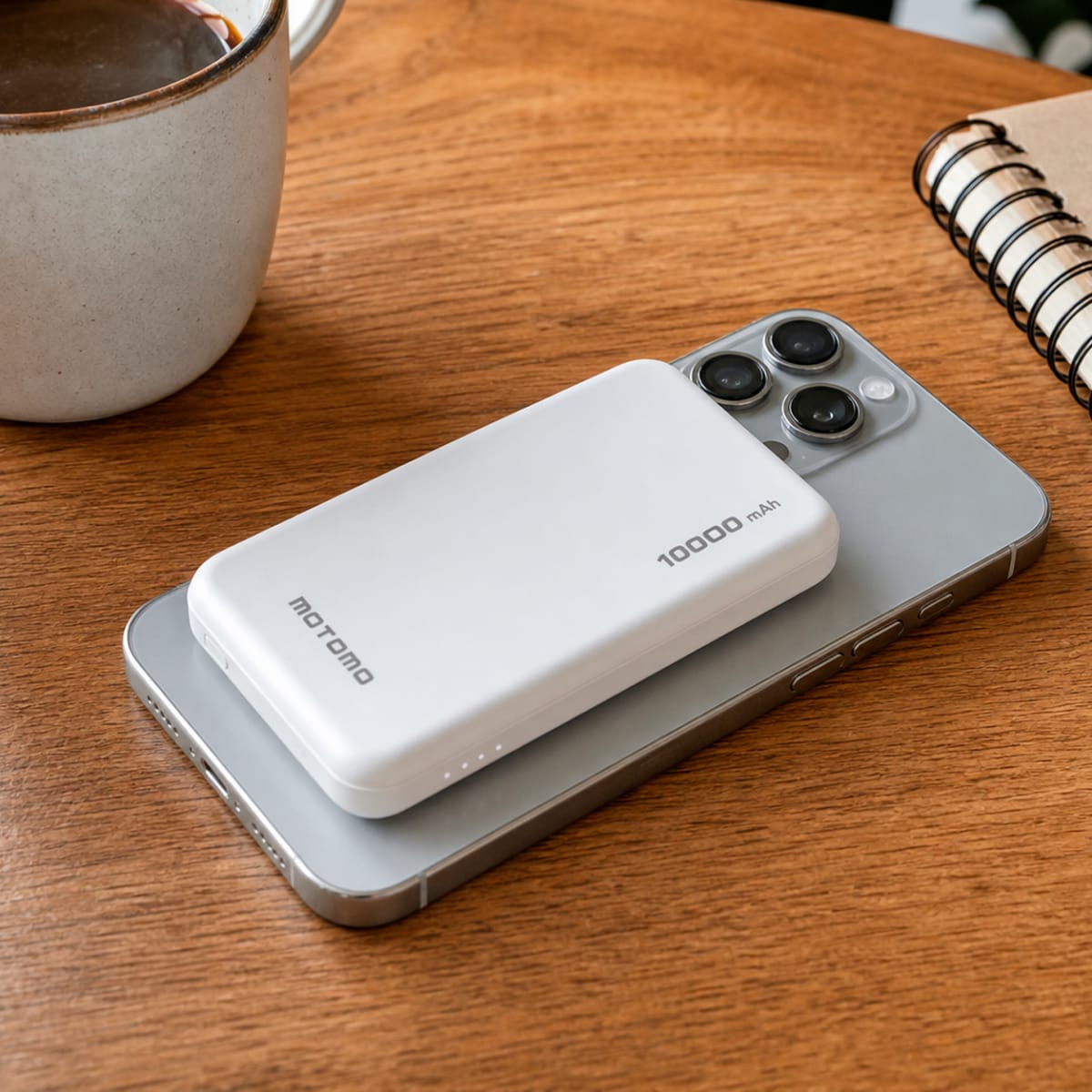 Power Bank MO-MAGNET-10K 10000mah Magnético Magsafe 20w4