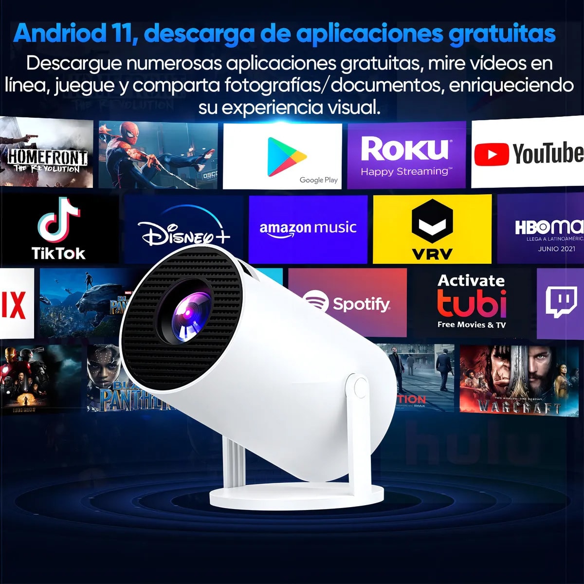 Smart TV Proyector 4K5