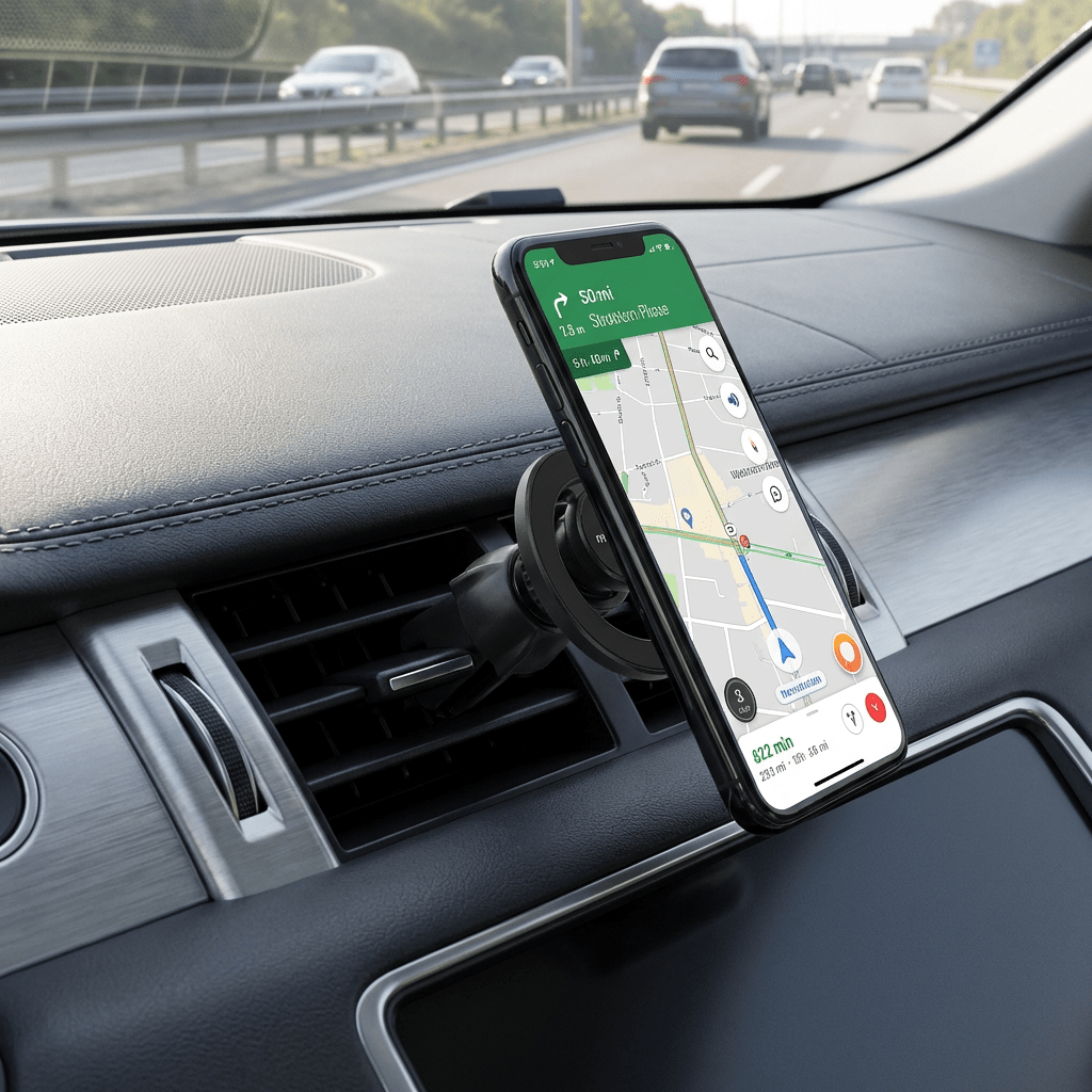 Soporte Magnético Celular Rejilla Auto 360° MO-LZ0885