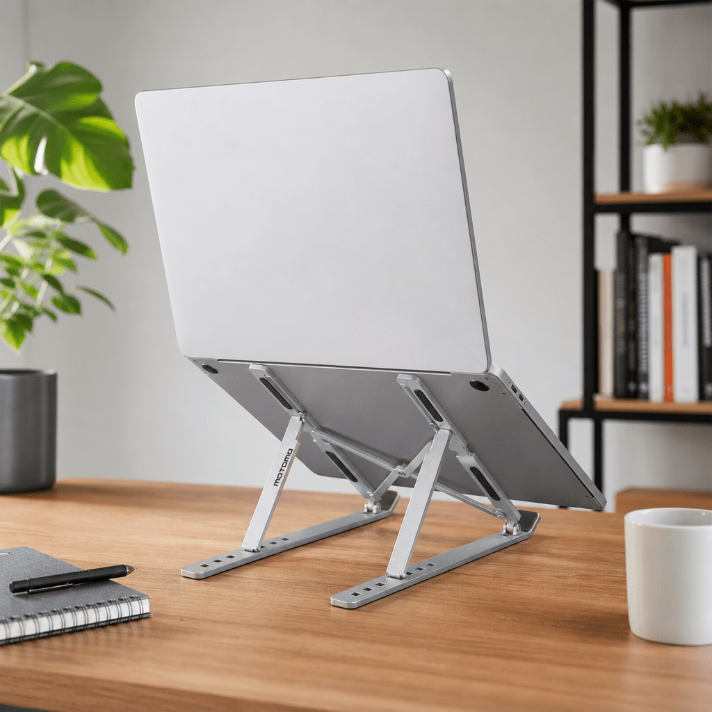 Soporte Notebook DSK-06 Aluminio Plegable Antideslizante4