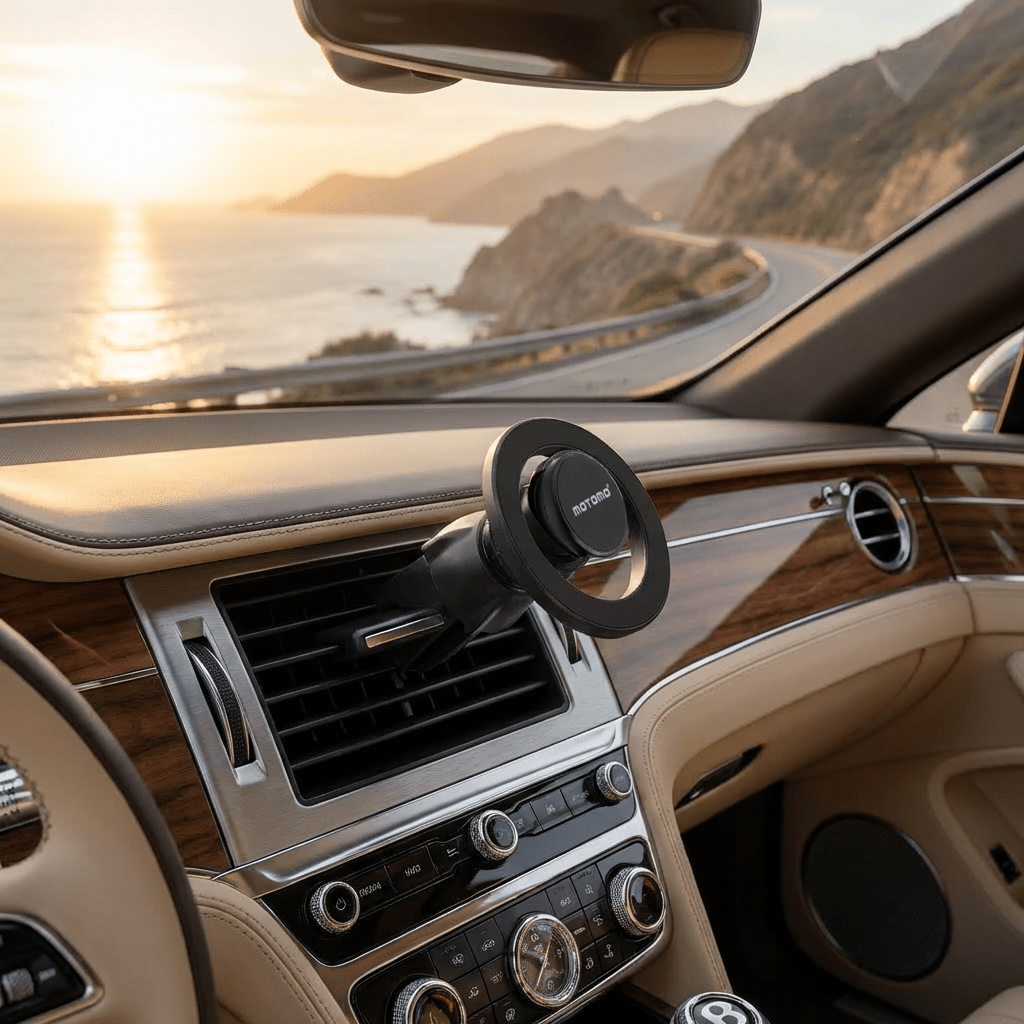 Soporte Magnético Celular Rejilla Auto 360° MO-LZ0883