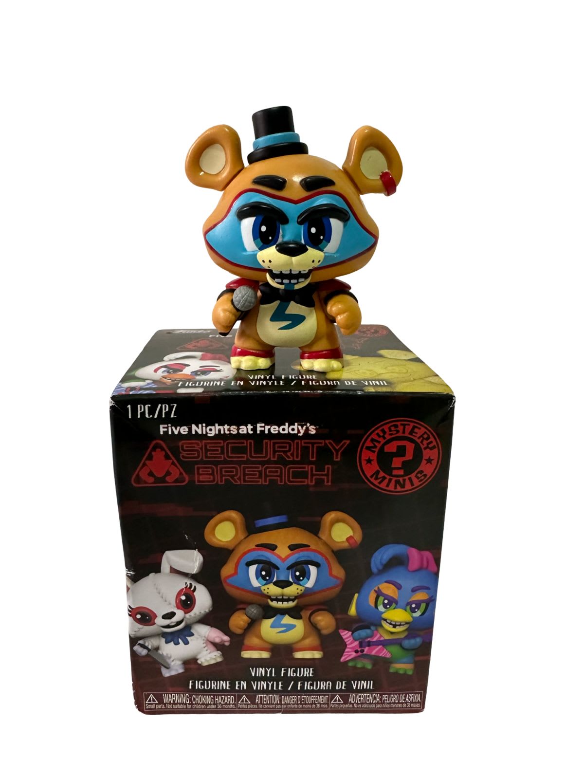 Figura Fnaf Security Breach Freddy 6cm Funko Colección Vinil