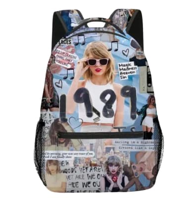 Mochila Escolar Diseño Taylor Swift 1989 Calidad1