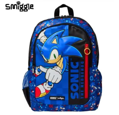 Mochila Diseño Sonic Calidad Original 42x30x15 Cm