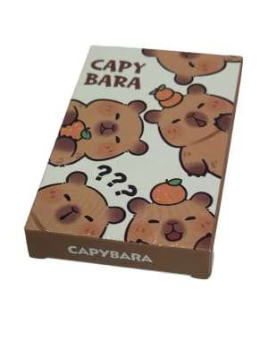 Set 30 Photocard Diseño Capibara Calidad Brillo 9x6 Cm