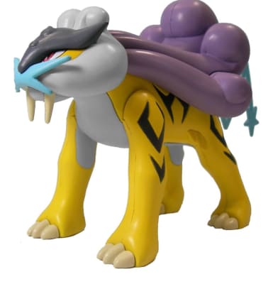 Figura Raikou Pokemon Legendario Armable 13.5 Cm Bandai Japn1