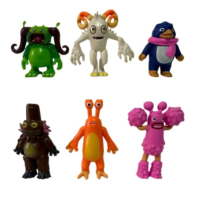 Set 6 Figuras My Singing Monsters Pvc 7-9 Cm1