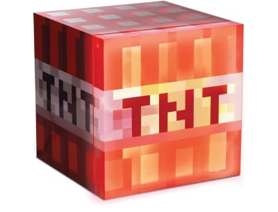 Mini Cooler Diseño Tnt Minecraft 6.7lr Led 20 Grados 9 Latas