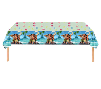 Mantel Cumpleaños Fiestas Moana 130x220 Cm