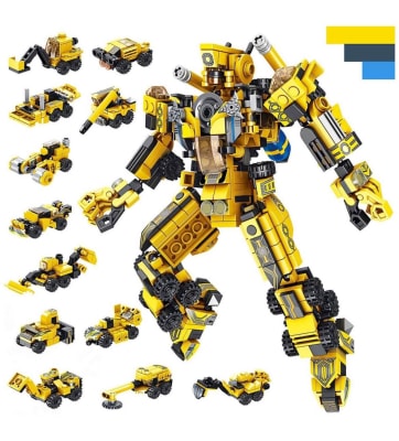 Bloques Construcción Robot Lukat Stem1