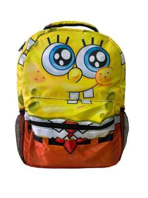 Mochila Escolar Diseño Bob Esponja Calidad1