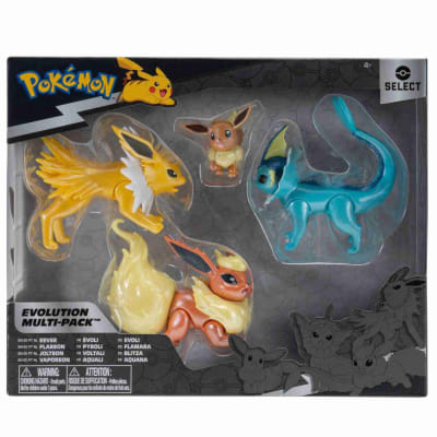 Figura Pokemon Evolución Eevee Multipack1