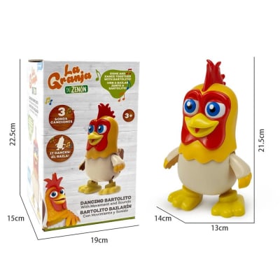 Juguete Interactivo Bartolito Musical Niños Granja Zenón