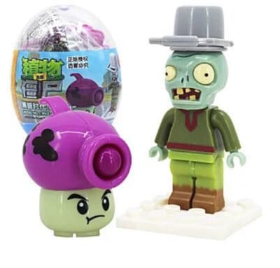Figura Bloque Construcción Plantas Vs Zombie Nro. Pvz0501531